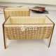 Parabolic Curve Business Card Holder - Modern Laser Cut File