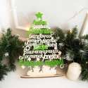 Personalized Christmas Ornaments - Custom Holiday Laser Cut File