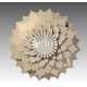 Pineapple Shaped Lamp - Decorative Tropical Laser Cut Design