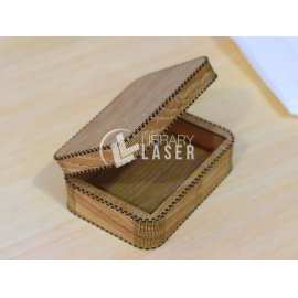 Rectangular Jewelry Box - Wooden Trinket Laser Cut Vector File