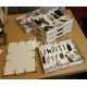 Cajas de almacenamiento apilables organizador archivo láser
