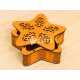 Star Shaped Box with Lid - Wooden Star Laser Cut Template