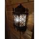 Vintage Moroccan Wall Lamp - Decorative Arabic Laser Cut Plan
