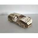 VW Golf Toy Car - Wooden Vehicle Model Laser Cut Vector