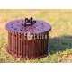 Round Decorative Gift Box - Wood Plywood Laser Cut Template