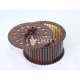 Round Decorative Gift Box - Wood Plywood Laser Cut Template