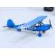 Avión de juguete de madera infantil vector corte láser