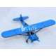 Avión de juguete de madera infantil vector corte láser