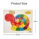 Snail Alphabet Puzzle - Educational Kids Toy Laser Cut File