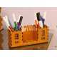 Desk Organizer Pen Holder - Office Storage Laser Cut Vector