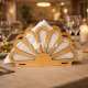 Elegant Flower Napkin Holder - Floral Kitchen Laser Cut Design