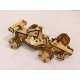 Formula 1 Racing Car 3D Model - F1 Wood Toy Laser Cut Plan