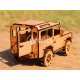 Land Rover 4x4 Jeep 3D Puzzle - Off-Road Toy Laser Cut Plan