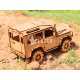 Rompecabezas 3D Jeep Land Rover 4x4 juguete madera láser