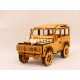 Rompecabezas 3D Jeep Land Rover 4x4 juguete madera láser