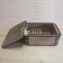 Shallow Wood Tray Organizer - Desk Storage Laser Cut Vector