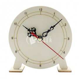 Diy Wooden Clock Wooden Clock Assembly Kit Practical Educational Toy For Kids Baby