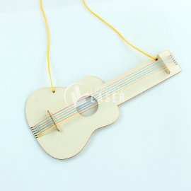 Manualidades Niños Juguete Guitarra de Madera