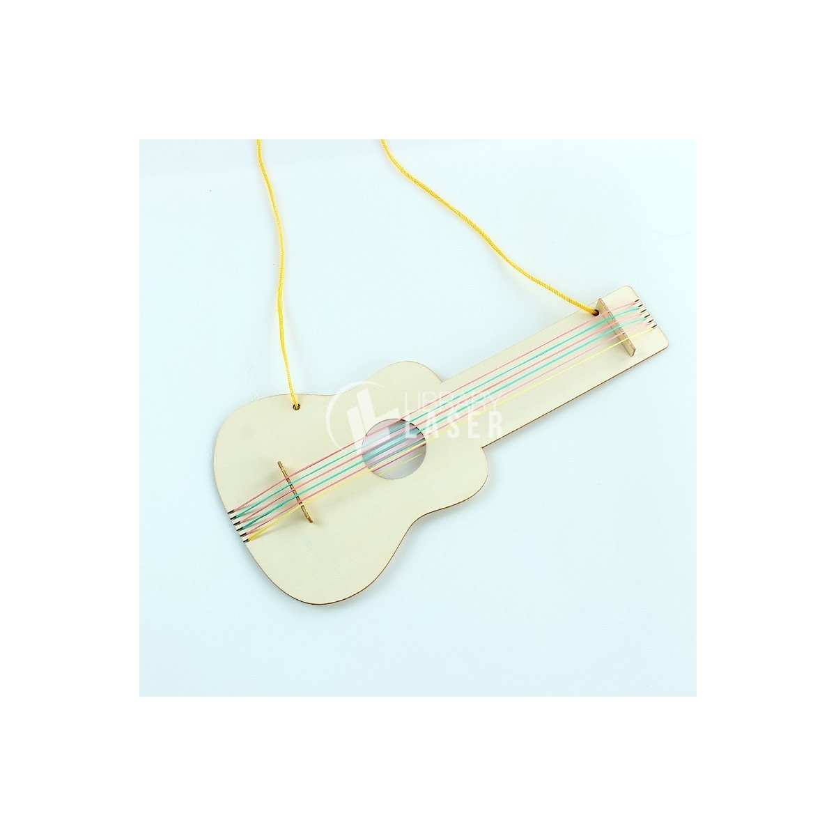 Manualidades Niños Juguete Guitarra de Madera