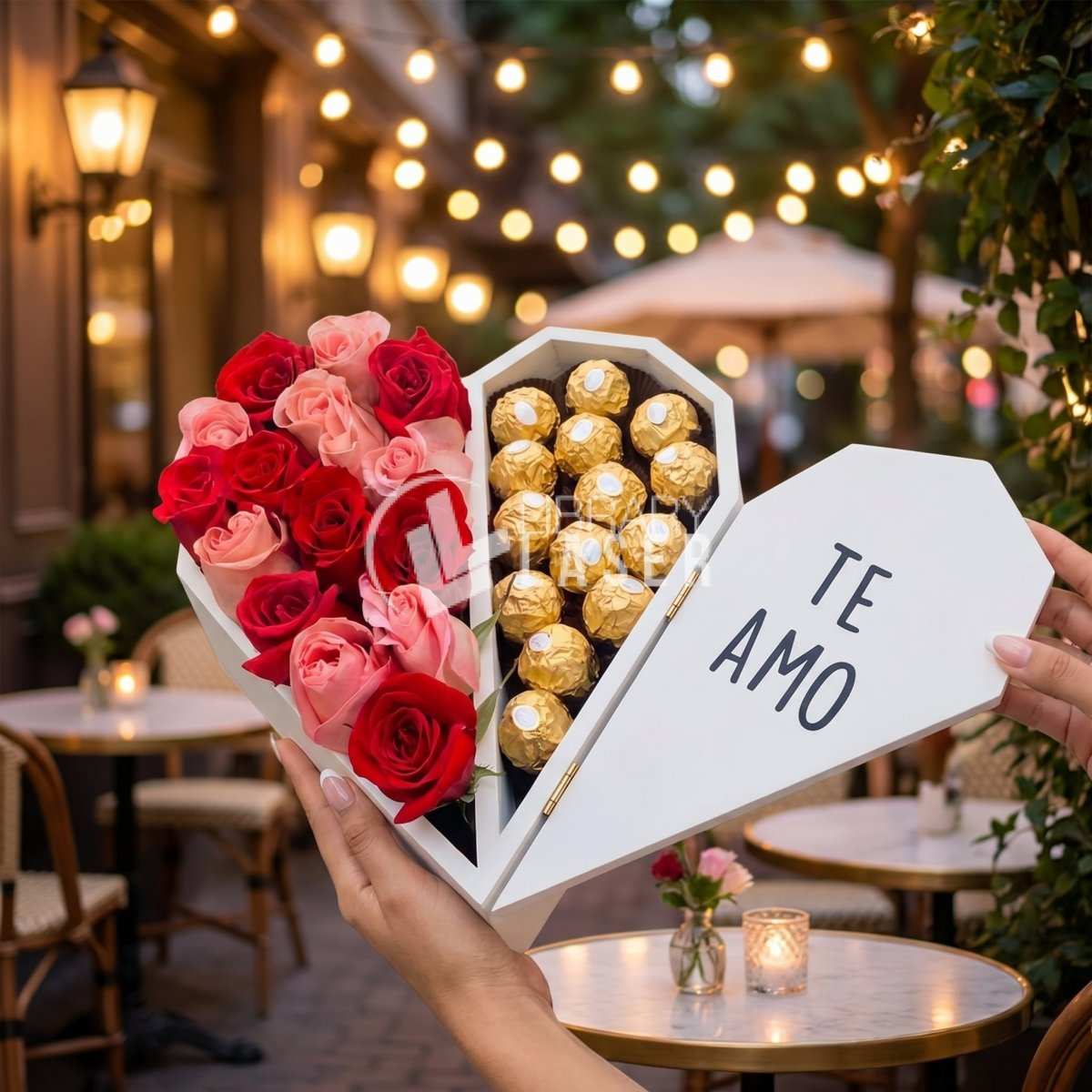 Valentine heart candy box laser cut gift file