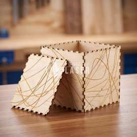 Cube for Laser Cutting