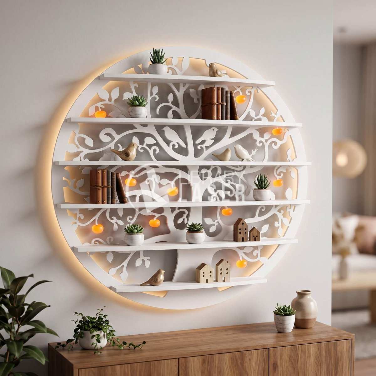 Tree shelf