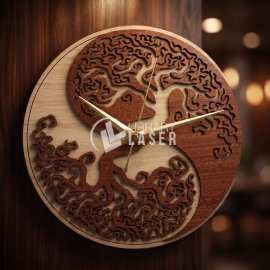 Reloj yin yang