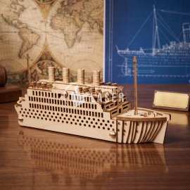 Navio Titanic 3D Diseño