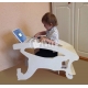 Diseño de silla,mecedora y escritorio para bebe