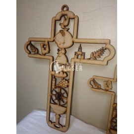 First communion cross Design