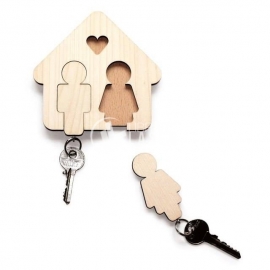 Couple keychain Laser Cut File